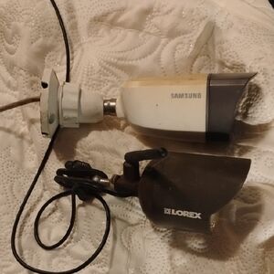 Samsung and Lorex Security Cameras